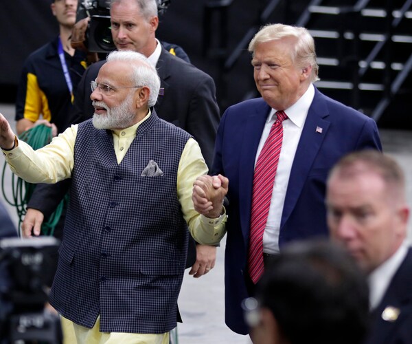 India Prime Minister Narendra Modi and President Donald Trump