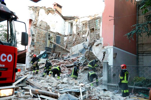 Italy: 3 Killed in Apparent Gas Explosion