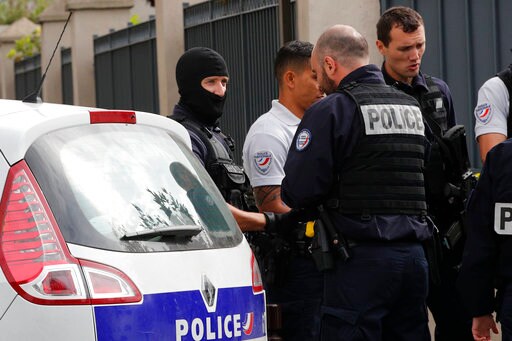 The Latest: More Explosive Components Found near Paris