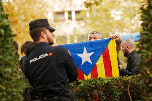 The Latest: Catalonia Loses Most Jobs in Spain in October