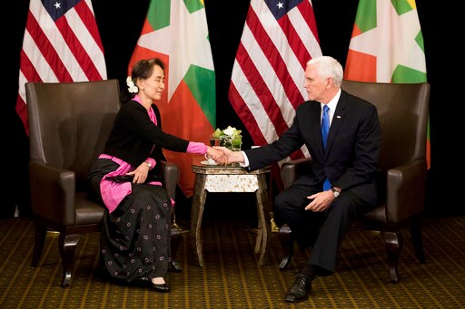 Pence Says Myanmar's Handling of Rohingya 'without Excuse'