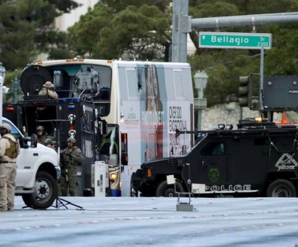 Las Vegas Strip Killing on Bus Has Gamblers Diving for Cover