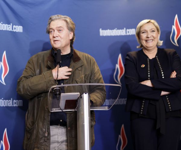 Bannon to France's Far Right National Party: 'History Is on Our Side'