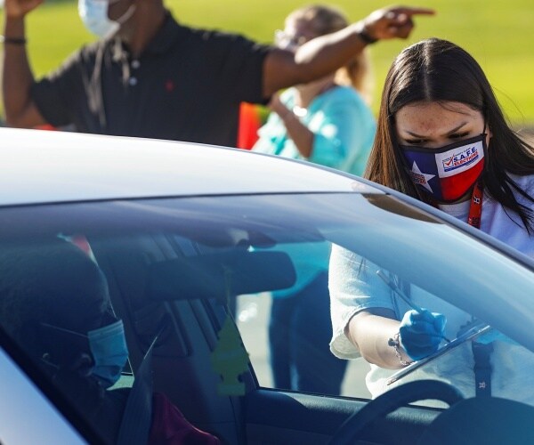 person accepts mail in ballot