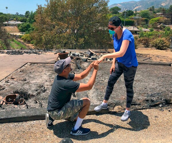 Ishu Rao Proposes With Ring Found in Ashes of Burned Home
