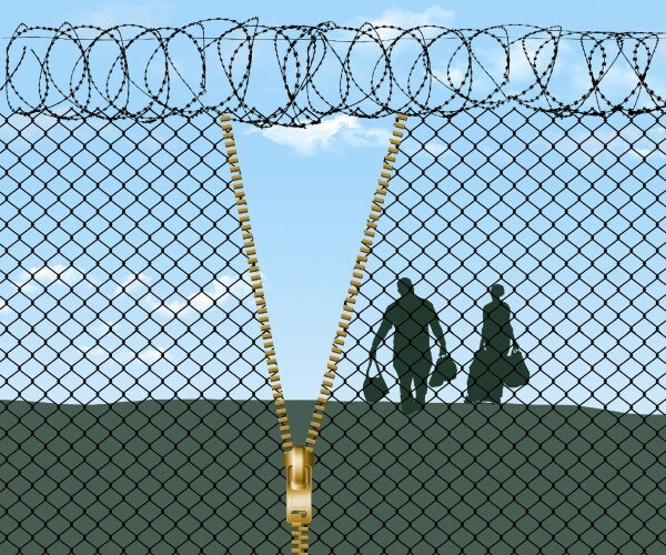 The obliteration of the southern border 