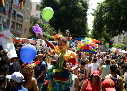 Bunny Ears, Bow Ties at Annual Gay Pride Parade in Tel Aviv