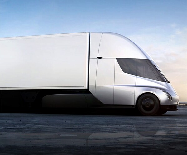 Tesla Semi-Trucks to Electrify FedEx Logo
