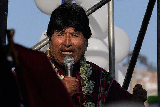 Bolivia's Former President Evo Morales Claims His Car Was Shot at in Attempted Assassination