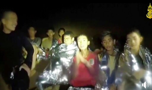 The Latest: Thai Navy Releases More Videos of Trapped Boys