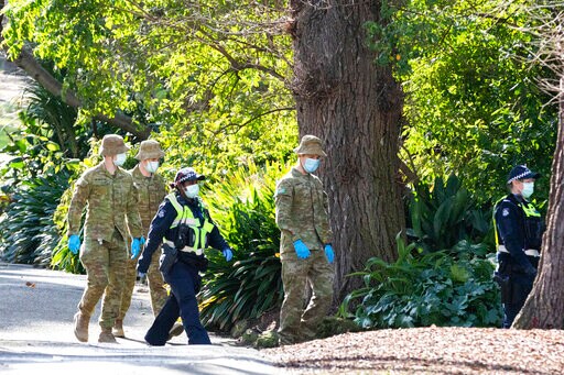 City Streets Drain of Life in Australia's Toughest Lockdown