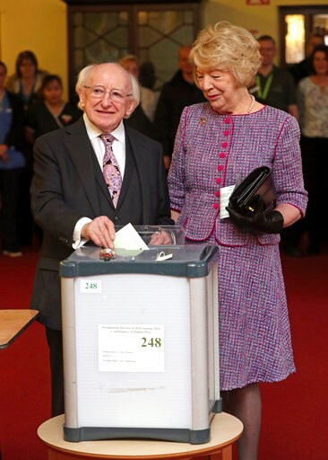 Irish President Michael Higgins on Track to Win 2nd Term