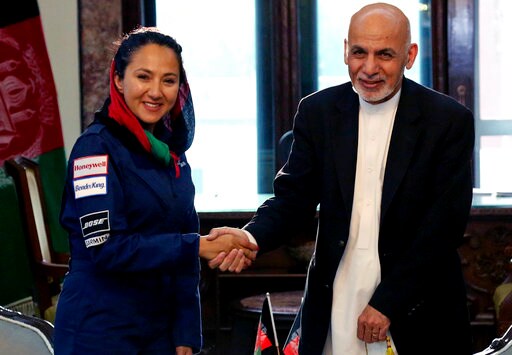 Afghan-American Female Pilot Seeks to Inspire Young Women