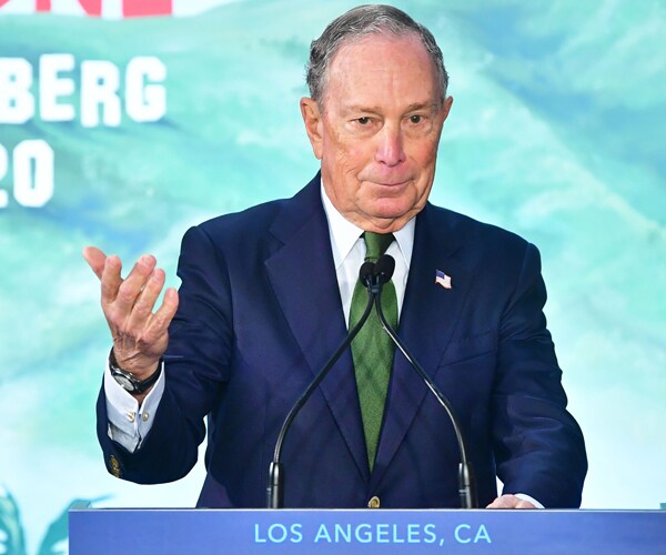 democratic presidential candidate mike bloomberg