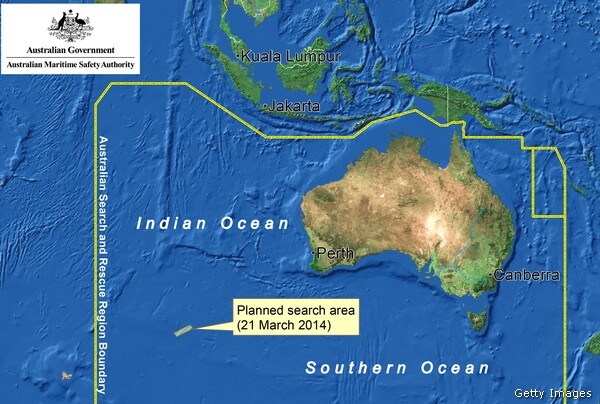 Australia Resumes Ocean Search for Missing Malaysia Jet