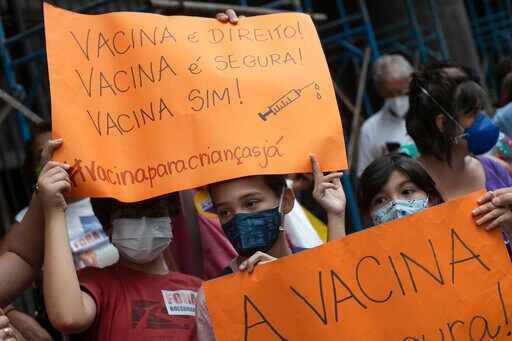 Brazil to Vaccinate Kids, Stops Short of Demanding Scripts