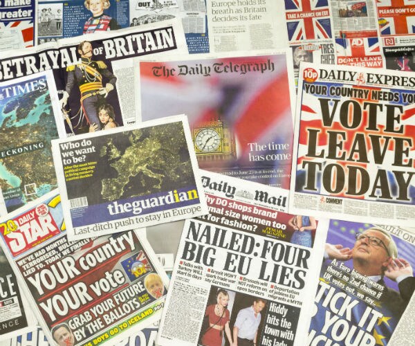 Pound Hits 2016 Peak, Then Drops on Brexit Results