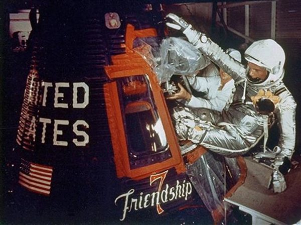 John Glenn Celebrates 50th Anniversary of Earth Orbits