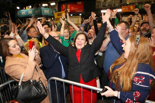 Irish Election Produces an Earthquake as Sinn Fein Tops Poll