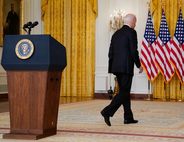 Americans Give Biden Dismal Marks on Withdrawal; Most Wanted to See Evacuations Through