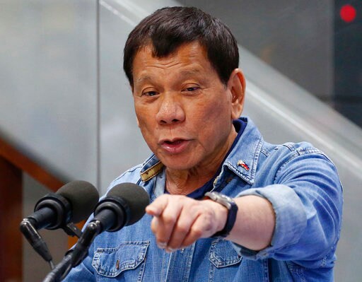 Philippine Leader Calls for Abandoning Int'l Criminal Court