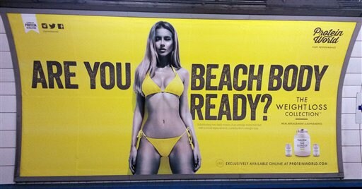 London Mayor Bans Tube Ads That Promote Unhealthy Body Image