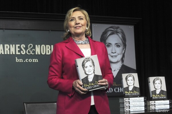 Hillary Clinton Takes Book Tour to Europe