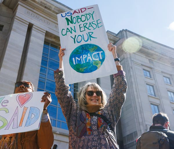 Axed Federal Workers Face Kin Who Celebrate Their Firing