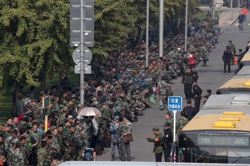 China Veterans' Protests for Pensions Pose Test for Leaders