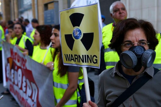 Cypriots Link Arms to Protest Planned Russian Nuclear Plant