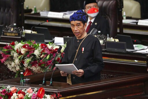 President Widodo Says Pandemic Changed Indonesia's Culture