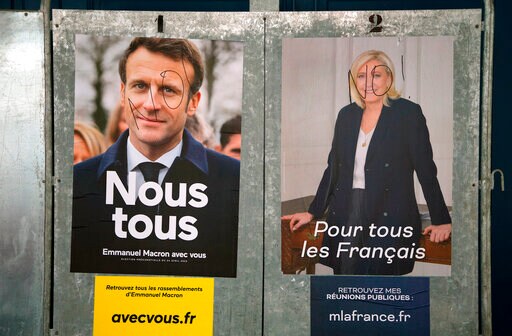 Voting Opens in France Runoff between Macron and Le Pen