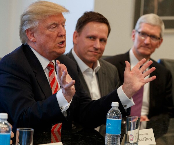 Apple CEO on Trump Meeting: Show Up to Have a Say