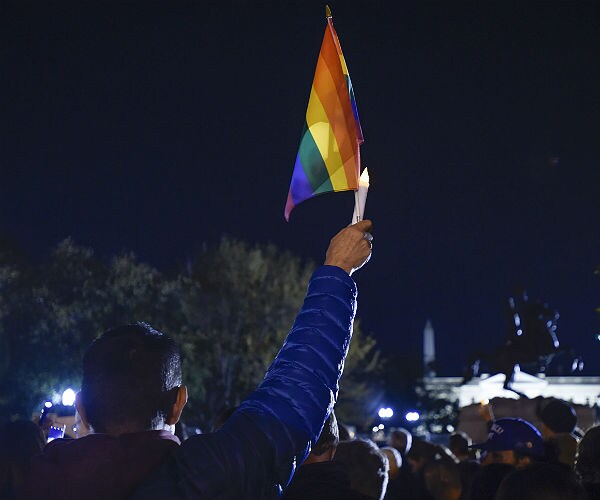 Pence Greeted by New Neighbors in DC With Rainbow Flag Protests