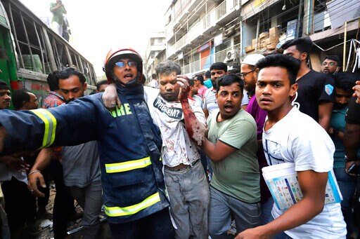 Bangladesh Building Explosion Kills at Least 17; Scores Hurt