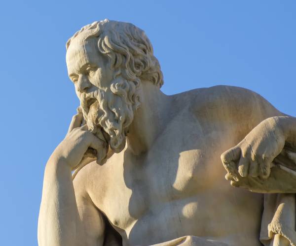 statue of socrates