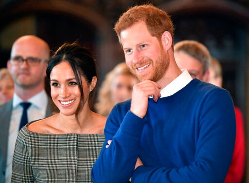 Prince Harry, Meghan Markel Visit Wales in Whirlwind Tour