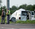 At Least 10 Dead as Van Carrying Migrants Crashes in Texas