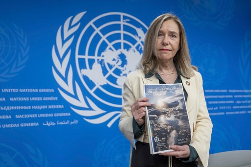 UN Weather Agency Issues 'red Alert' on Climate Change after Record Heat, Ice-melt Increases in 2023
