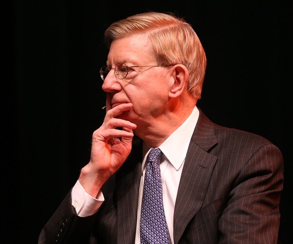 george will waits to be introduced