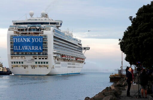 Notorious Coronavirus Cruise Ship Leaves Australian Port