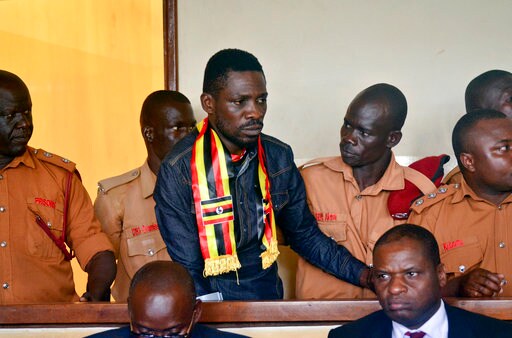 Ugandan Pop Star-turned-lawmaker Faces a Treason Charge