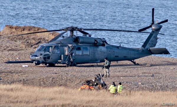 Pave Hawk Helicopter Crashes in England, Killing 4 US Airmen