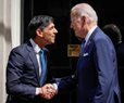 Biden Meets PM Sunak, King Charles Ahead of NATO Summit