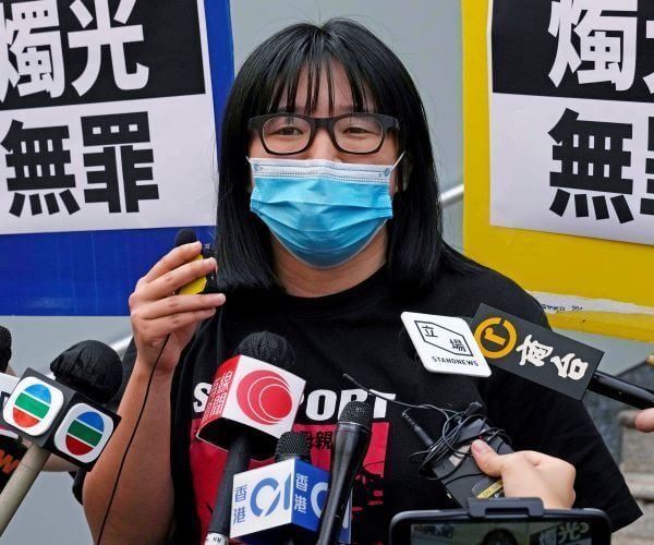 Hong Kong pro-Democracy supporter Chow Hang Tung