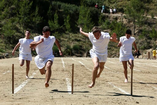 Ahead of Rio, Runners Re-enact Ancient Games