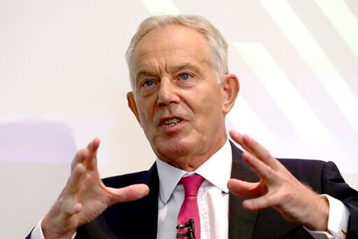 The Latest: Former UK Leader Blair Says Put Country First