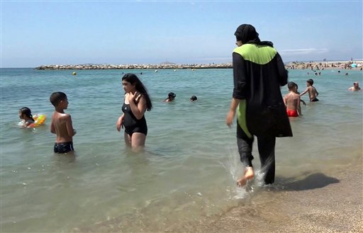 French Burkini Bans Face Legal Challenge as Tension Mounts
