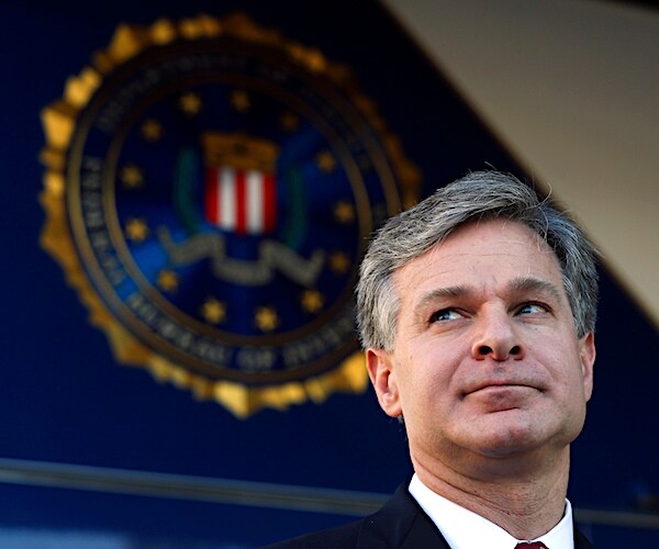 Director Christopher Wray: FBI's Brand 'Couldn't Be Higher'