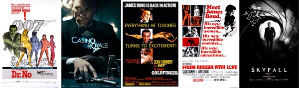 Best Classic James Bond Movies According to Rotten Tomatoes